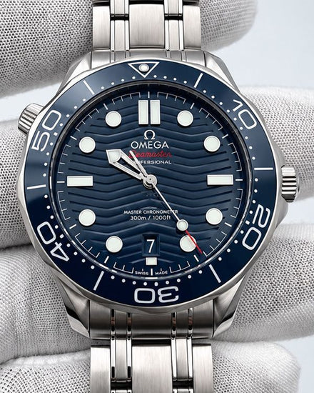 2024 Omega Seamaster Diver 300M 42MM Blue Dial Steel Bracelet (210.30.42.20.03.001)
