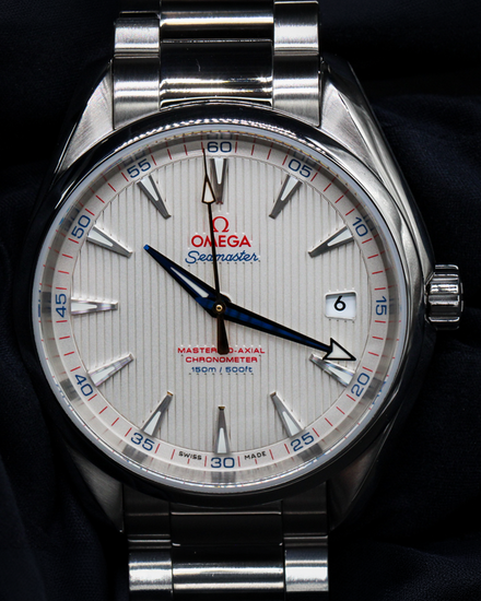 No Reserve - 2025 Omega Seamaster Aqua Terra 150M "Golf Edition" 41.5MM Silver Dial Steel Bracelet (231.10.42.21.02.004)
