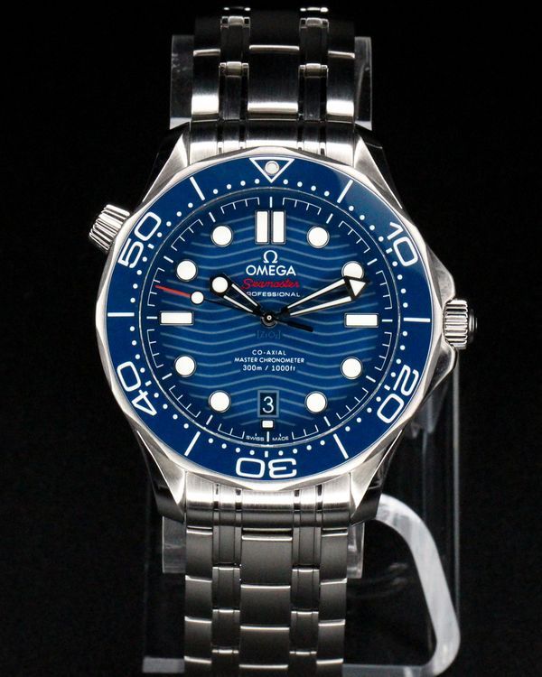 No Reserve - 2024 Omega Seamaster Diver 300M 42MM Blue Dial Steel Bracelet (210.30.42.20.03.001)