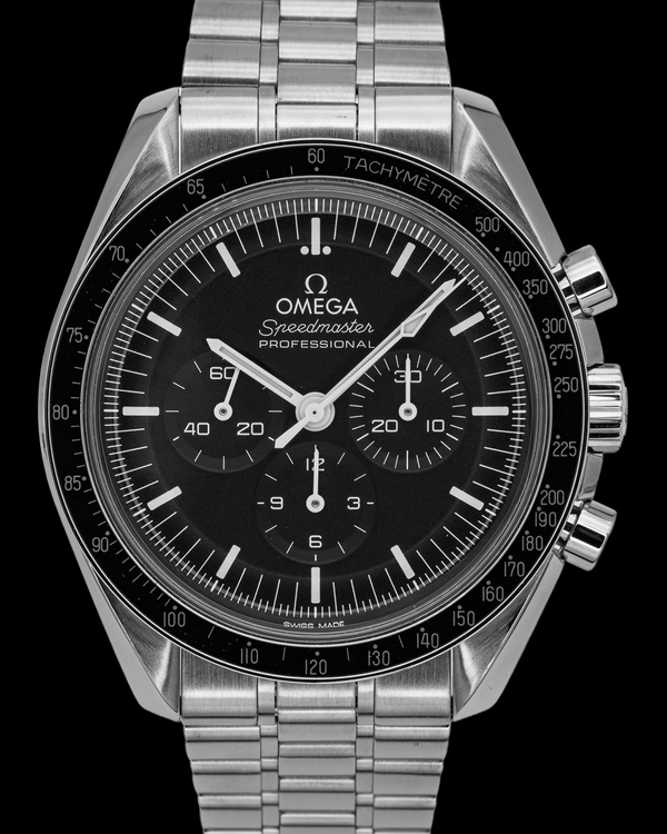 2025 Omega Speedmaster Professional Moonwatch 42MM Black Dial Steel Bracelet (310.30.42.50.01.001)