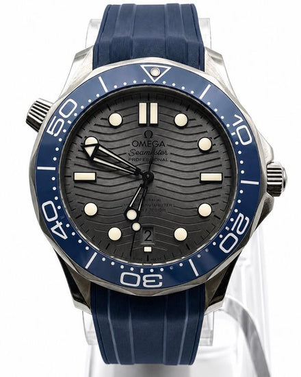 2024 Omega Seamaster Diver 300M 42MM Grey Dial Rubber Strap (210.32.42.20.06.001)