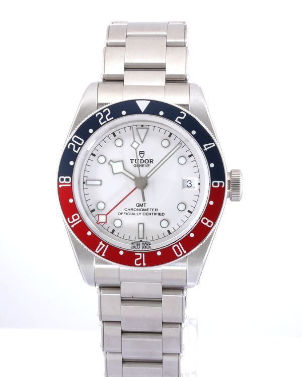 No Reserve - 2026 Tudor Black Bay GMT "Pepsi" 41MM White Dial Steel Bracelet (79830RB)