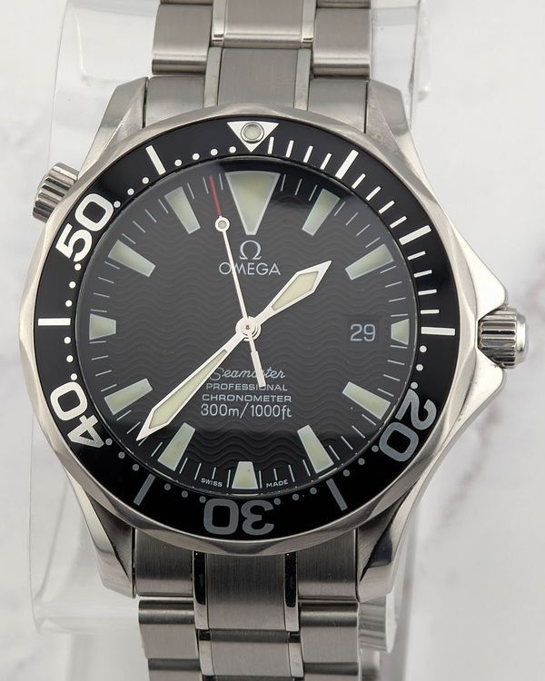 No Reserve - Omega Seamaster Diver 300M "Peter Blake Seamaster" 41MM Black Dial Steel Bracelet (2254.50)