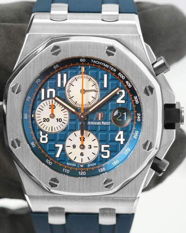 Audemars Piguet Royal Oak Offshore 42MM Blue Dial Rubber Strap (26470ST.OO.A027CA.01)