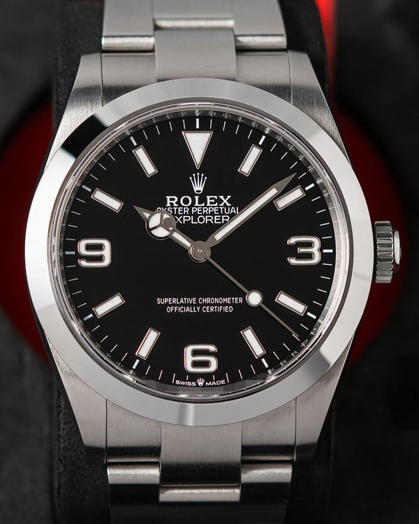 2023 Rolex Explorer 40MM Black Dial Oyster Bracelet (224270)