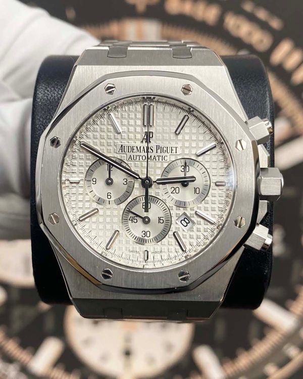 Audemars Piguet Royal Oak Chronograph 41MM Silver Dial Steel Bracelet (26320ST.OO.1220ST.02)
