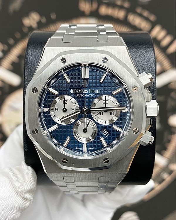 Audemars Piguet Royal Oak 41MM Blue Dial Steel Bracelet (26331ST.OO.1220ST.01)
