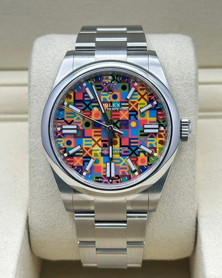 2026 Rolex Oyster Perpetual 41MM Multicolor "Jubilee" Dial Oyster Bracelet (134300)