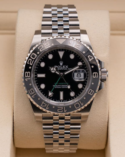 2026 Rolex GMT-Master II "Bruce Wayne" 40MM Black Dial Jubilee Bracelet (126710GRNR)