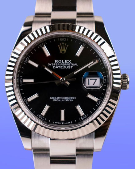 2026 Rolex Datejust 41MM Black Dial Oyster Bracelet (126334)