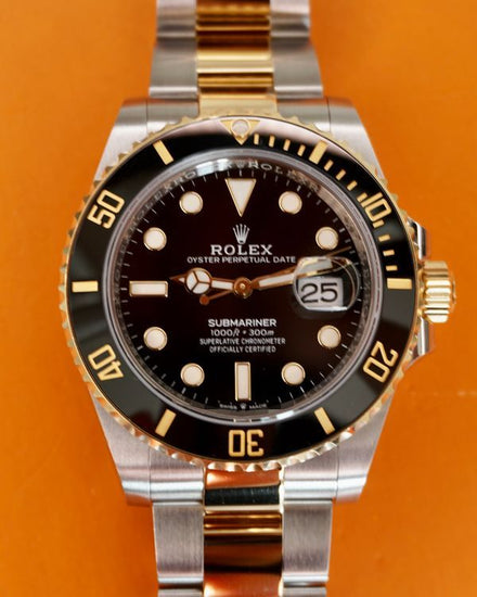 2023 Rolex Submariner Date 41MM Black Dial Two-Tone Oyster Bracelet (126613LN)