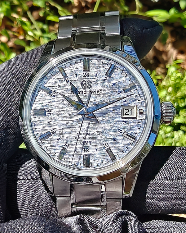 2026 Grand Seiko Elegance Collection "Shõsho" Summer Season Hi-Beat GMT 39.5MM Blue Dial Steel Bracelet (SBGJ249)