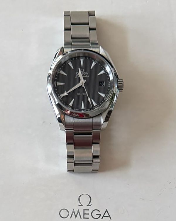 Omega Seamaster Aqua Terra 150M 38.5MM Quartz Grey Dial Steel Bracelet (231.10.39.60.06.001)