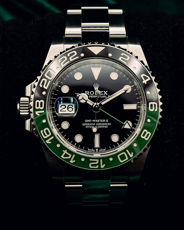 2024 Rolex GMT-Master II “Sprite” 40MM Black Dial Jubilee Bracelet (126720VTNR)