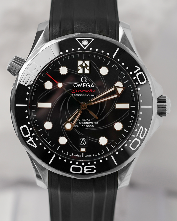 2022 Omega Seamaster Diver 300M "Nekton Edition" 42MM Black Dial Rubber Strap (210.22.42.20.01.004)