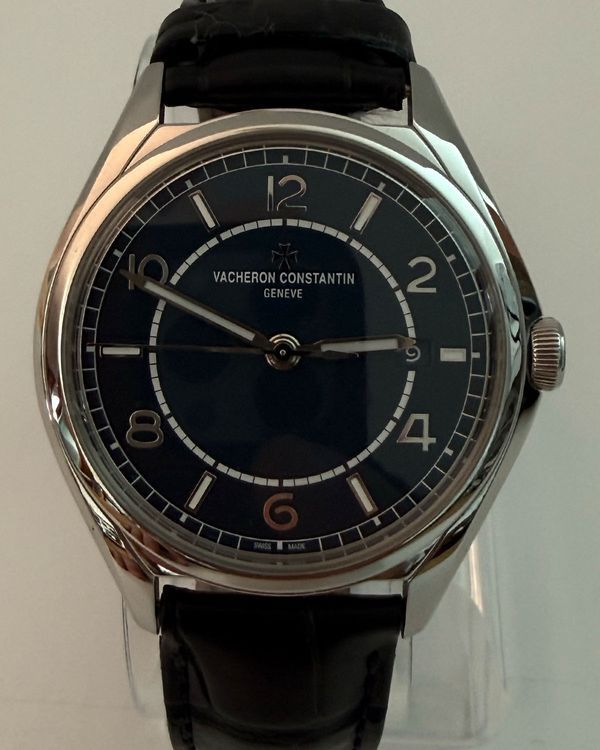 2023 Vacheron Constantin Fiftysix 40MM Black Dial Leather Strap (X46A2283)