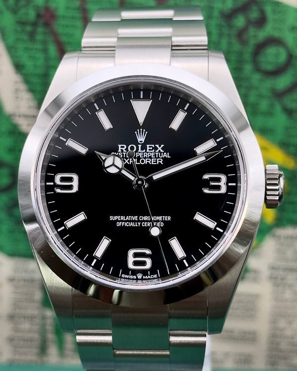 2026 Rolex Explorer 40MM Black Dial Oyster Bracelet (224270)