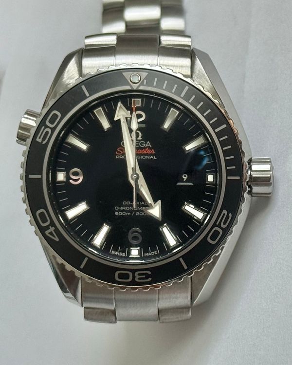 No Reserve - 2024 Omega Seamaster Planet Ocean 600M 37.5MM Black Dial Steel Bracelet (232.30.38.20.01.001)