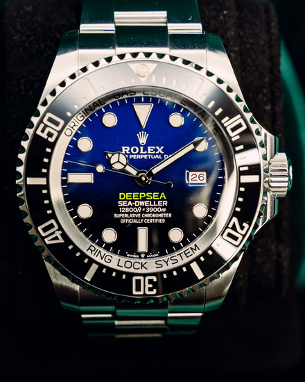 2020 Rolex Sea-Dweller Deepsea "James Cameron" 44MM Blue Dial Oyster Bracelet (126660)