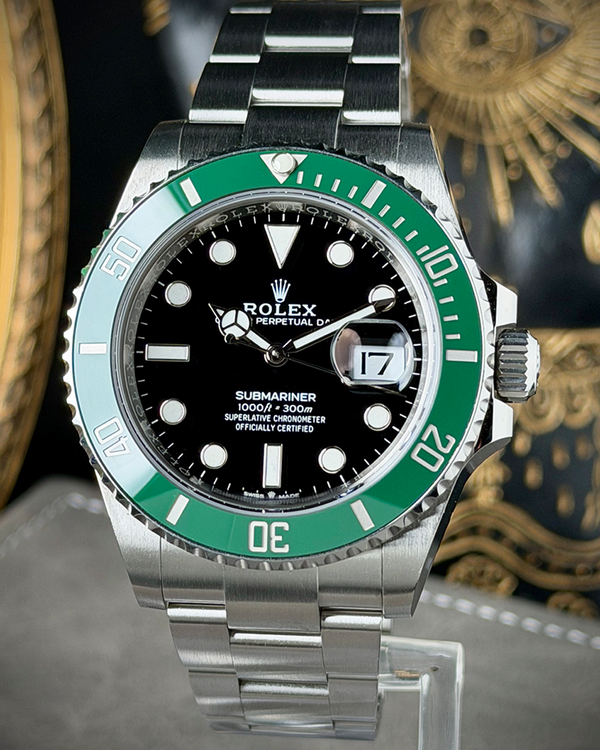 2022 Rolex Submariner Date "Starbucks" 41MM Black Dial Oyster Bracelet (126610LV)