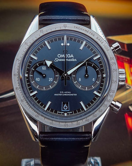2024 Omega Speedmaster '57 40.5MM Blue Dial Leather Strap (332.12.41.51.03.001)