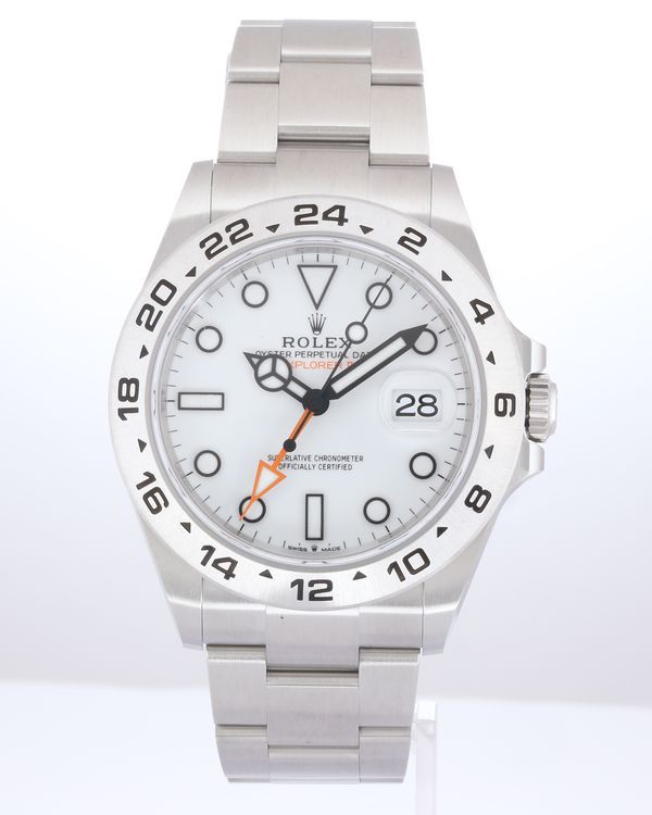 2026 Rolex Explorer II "Polar" 42MM White Dial Oyster Bracelet (226570)