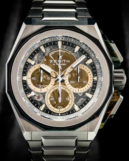Zenith Defy Extreme Desert 45MM Skeleton Dial Titanium Bracelet (95.9200.9004/77.I001)
