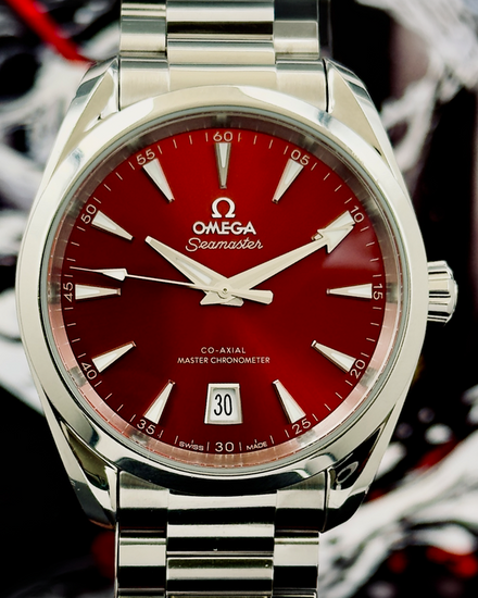 2023 Omega Seamaster Aqua Terra Shades 38MM Red "Terracotta" Dial Steel Bracelet (220.10.38.20.13.003)