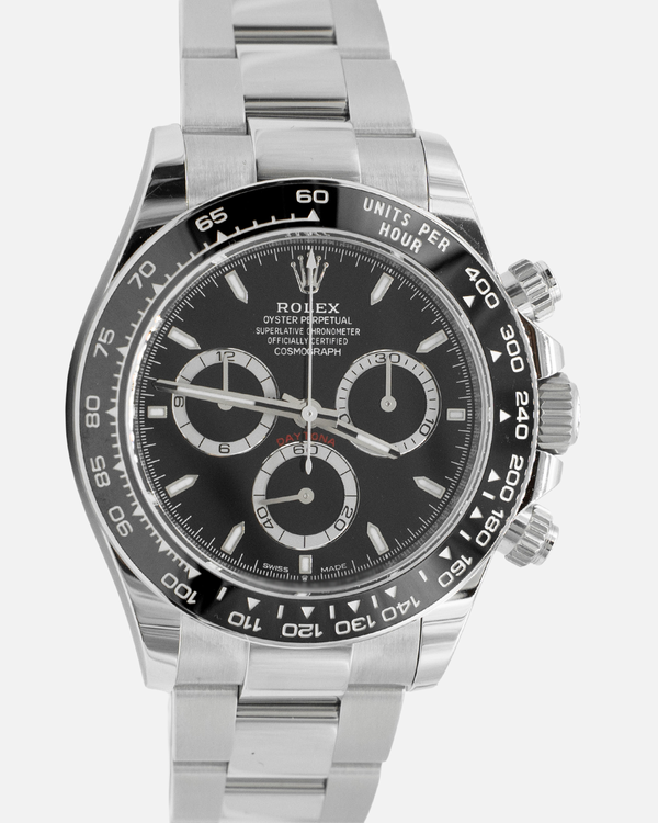 2025 Rolex Cosmograph Daytona 40MM Black Dial Oyster Bracelet (126500LN)