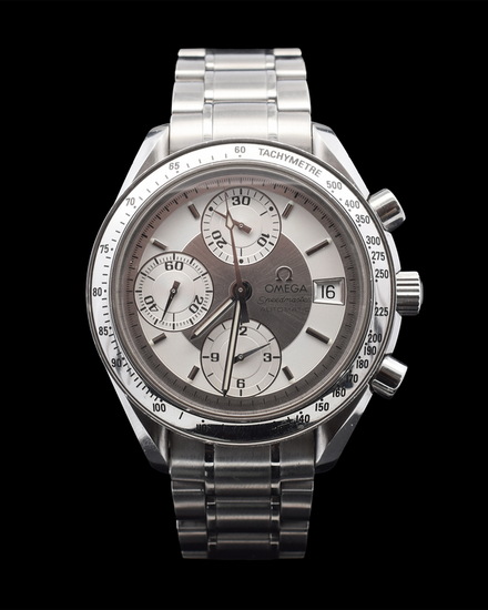 Omega Speedmaster Date 39MM Silver Dial Steel Bracelet (3513.30.00)