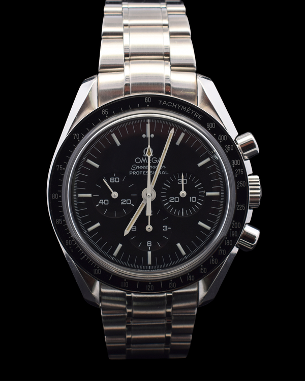Omega Speedmaster Professional Moonwatch 42MM Black Dial Steel Bracelet (3572.50.00)