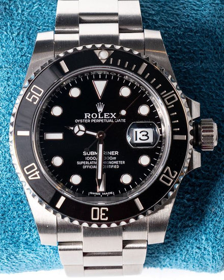 No Reserve - 2020 Rolex Submariner Date 40MM Black Dial Oyster Bracelet (116610LN)