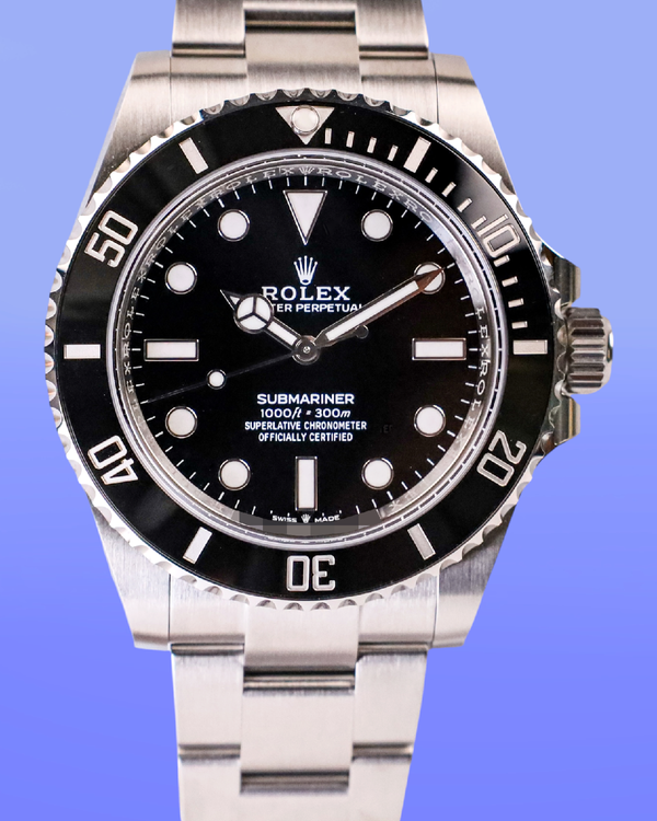 2026 Rolex Submariner No-Date 41MM Black Dial Oyster Bracelet (124060)