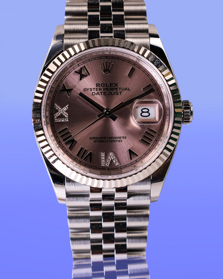2026 Rolex Datejust 36MM Pink Dial Jubilee Bracelet (126234)