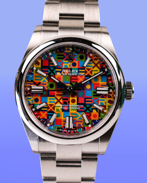 2026 Rolex Oyster Perpetual 41MM Multicolor "Jubilee" Dial Oyster Bracelet (134300)