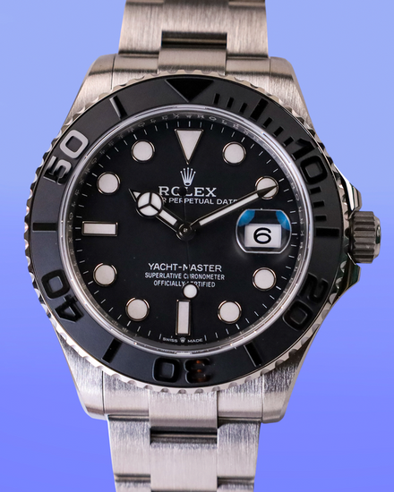 2026 Rolex Yacht-Master 42MM Black Dial Titanium Oyster Bracelet (226627)