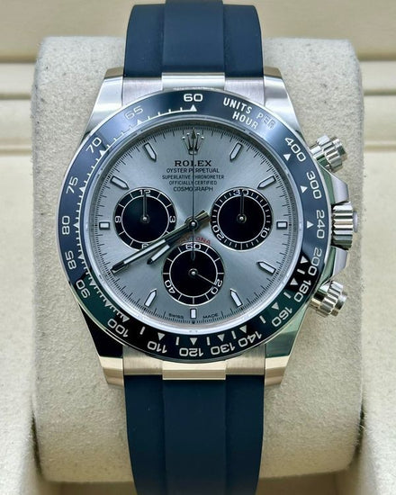 2025 Rolex Cosmograph Daytona 40MM Silver Dial Oysterflex Strap (126519LN)