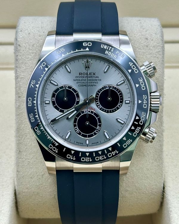 2025 Rolex Cosmograph Daytona 40MM Silver Dial Oysterflex Strap (126519LN)