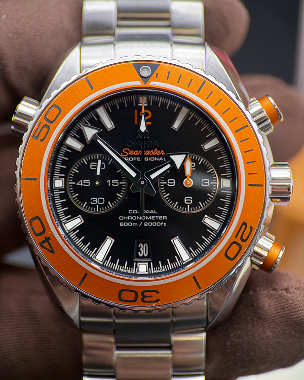 2015 Omega Seamaster Planet Ocean 600M 45.5MM Black Dial Steel Bracelet (232.30.46.51.01.002)