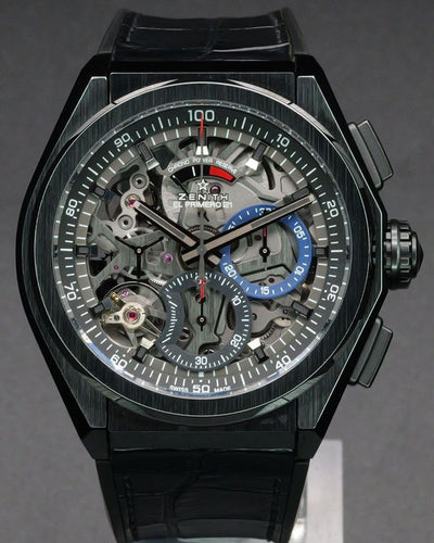 No Reserve - 2019 Zenith Defy El Primero 21 44MM Skeleton Dial