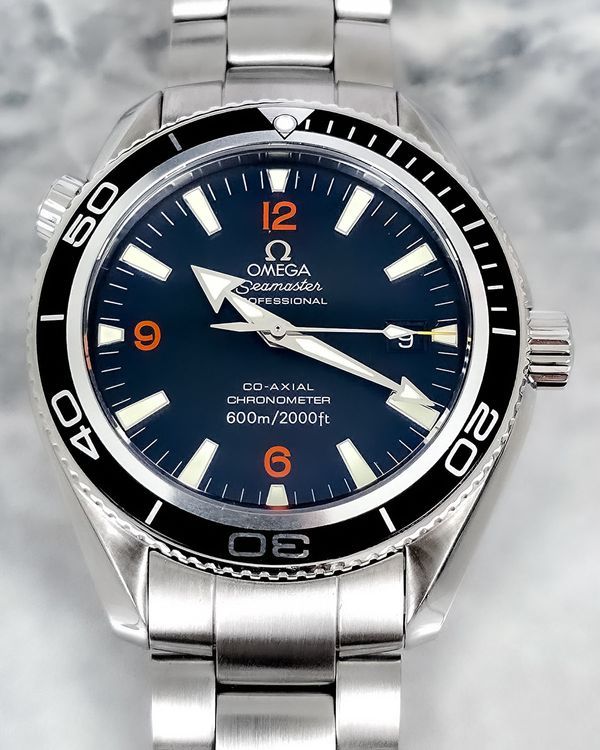 No Reserve - 2021 Omega Seamaster Planet Ocean 600M 42MM Black Dial Steel Bracelet (2201.51.00)