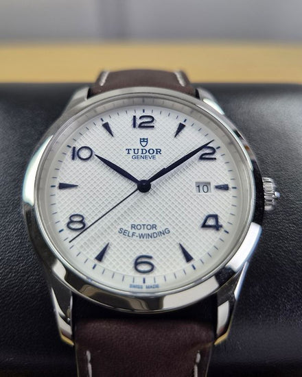 No Reserve - 2026 Tudor 1926 41MM Opaline Dial Leather Strap (91650)