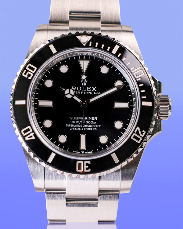 2026 Rolex Submariner No-Date 41MM Black Dial Oyster Bracelet (124060)