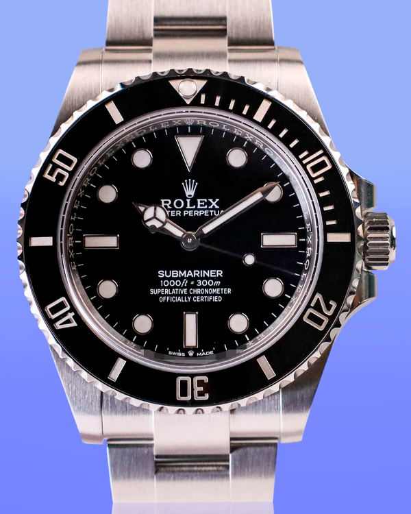 2026 Rolex Submariner No-Date 41MM Black Dial Oyster Bracelet (124060)
