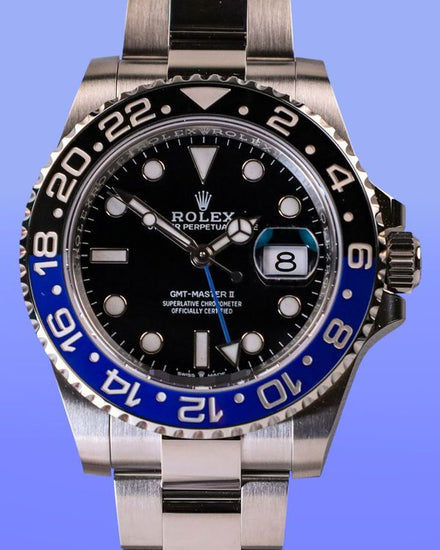 2026 Rolex GMT-Master II "Batman" 40MM Black Dial Oyster Bracelet (126710BLNR)
