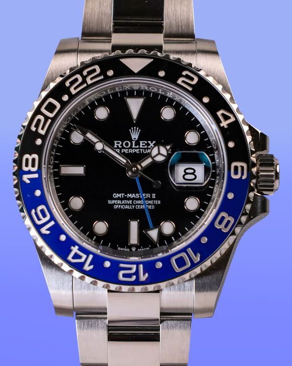 2026 Rolex GMT-Master II "Batman" 40MM Black Dial Oyster Bracelet (126710BLNR)