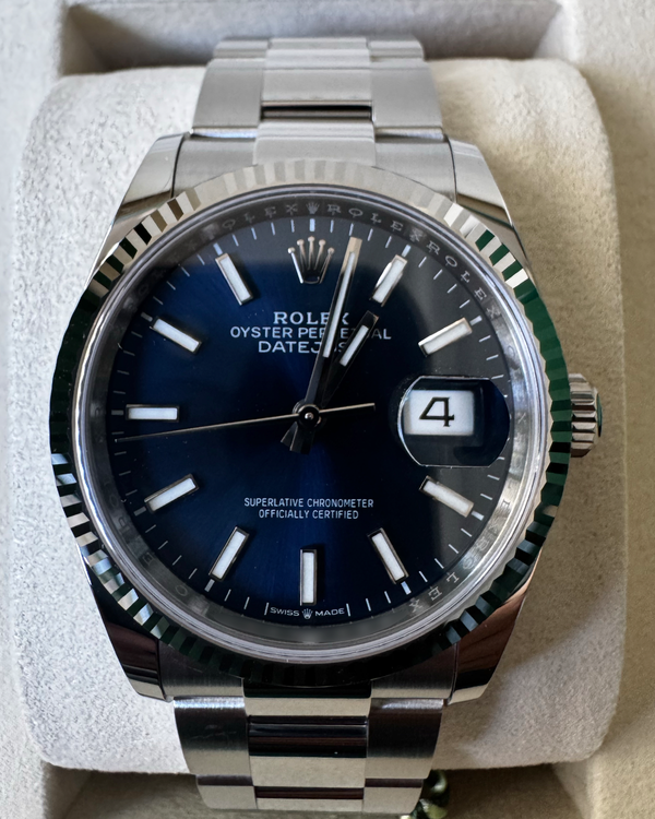 2026 Rolex Datejust 36MM Black Dial Oyster Bracelet (126234)