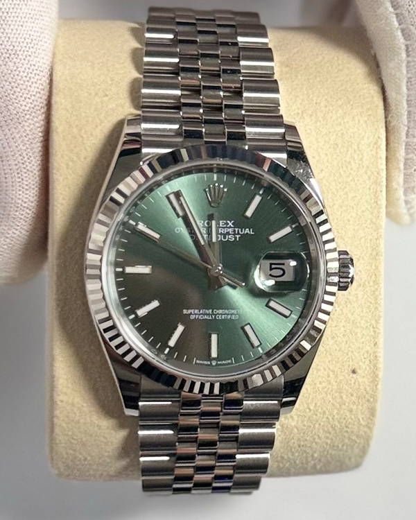2026 Rolex Datejust 36MM Slate Dial Jubilee Bracelet (126234)