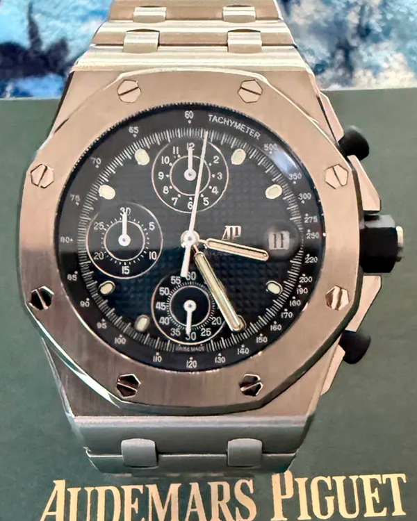 2024 Audemars Piguet Royal Oak Offshore Chronograph 42MM Blue Dial Steel Bracelet (26238ST.OO.2000ST.01)