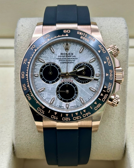 2026 Rolex Cosmograph Daytona 40MM Meteorite Dial Oysterflex Strap (126515LN)